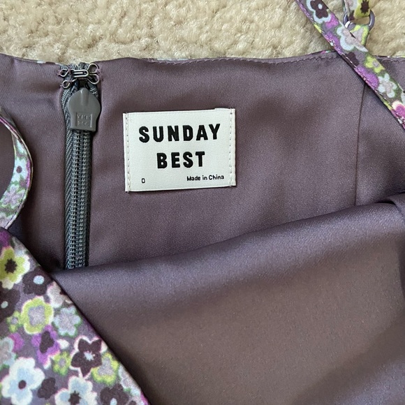 Sunday Best Purple Mini Dress - New! - Picture 12 of 14